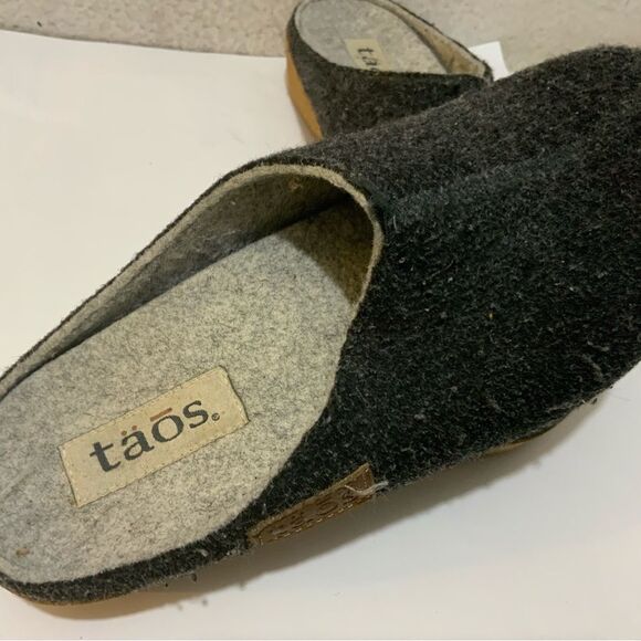 TAOS Italian Wool Slip-On Unisex Clogs Size EU 39 - Picture 3 of 7
